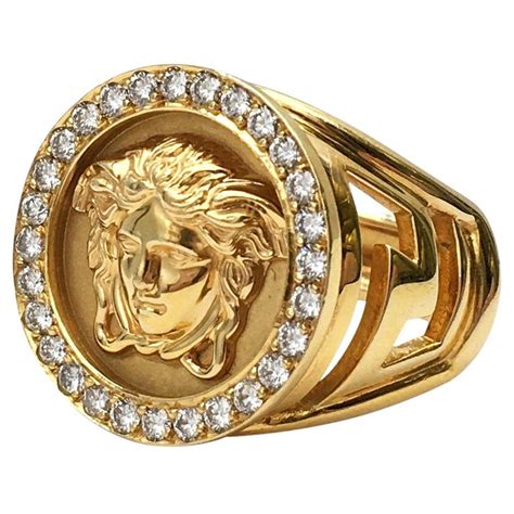 versace rings mens for sale|Versace gold ring for men.